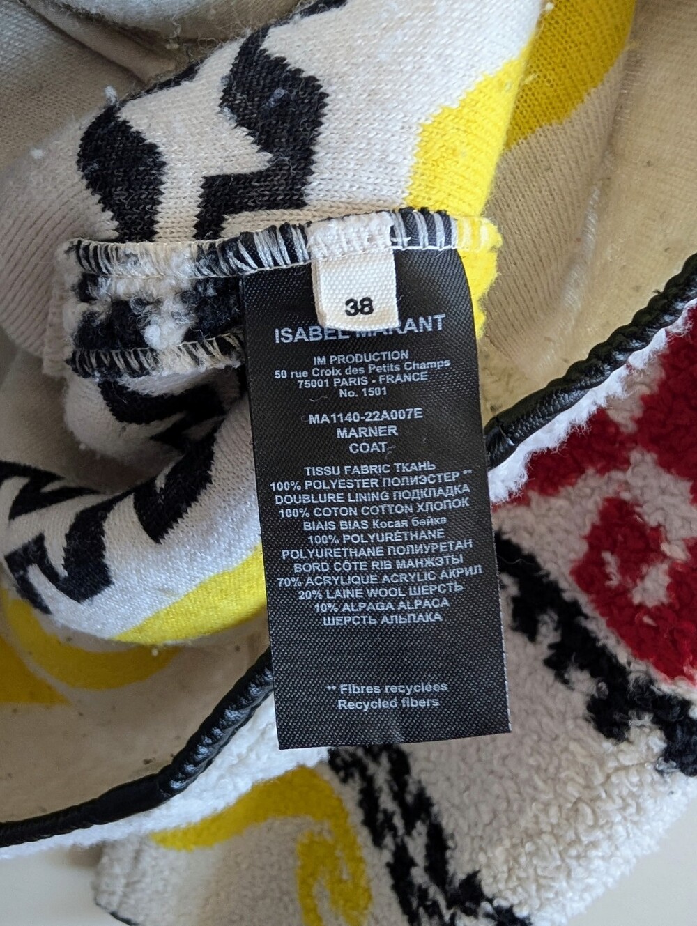 Isabel Marant Étoile Marner Fleece Pullover Top - Picture 13 of 13